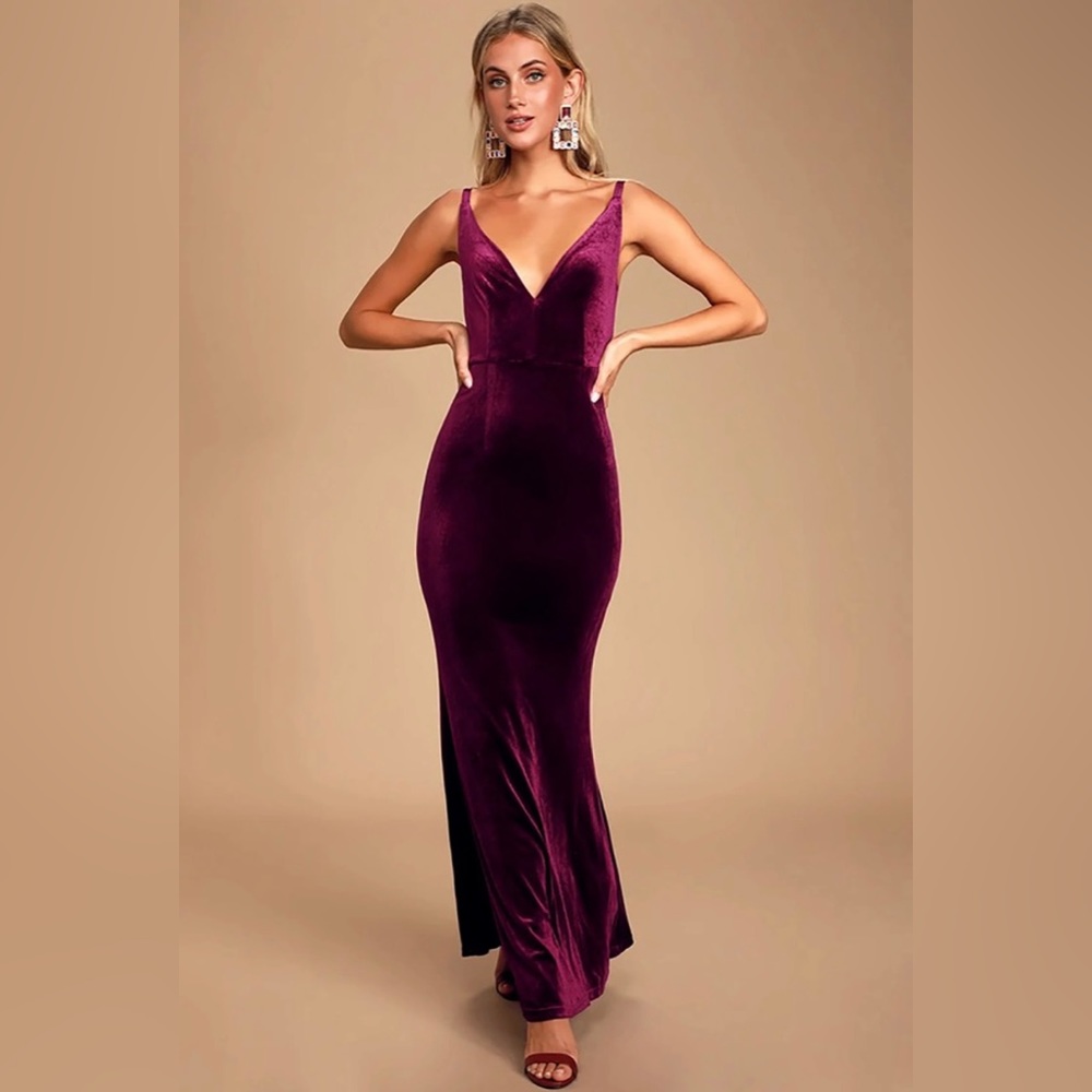 Lulus Velvet Maxi